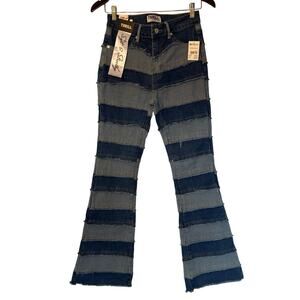NWT Thrill Denim Women's Size 9 Y2K Patchwork Jeans
